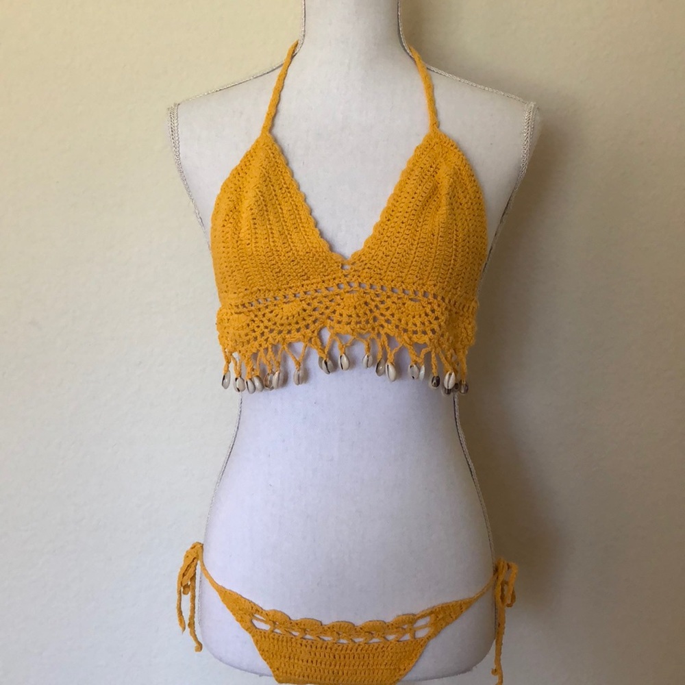 BOOHOO knitted bikini